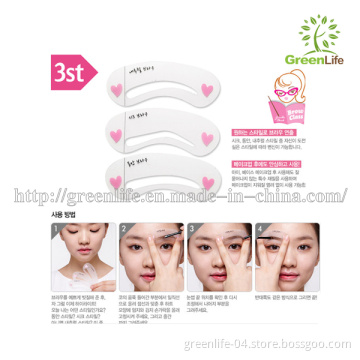 Mini Brow Class Eyebrow Shaping Card Model Aid Tools